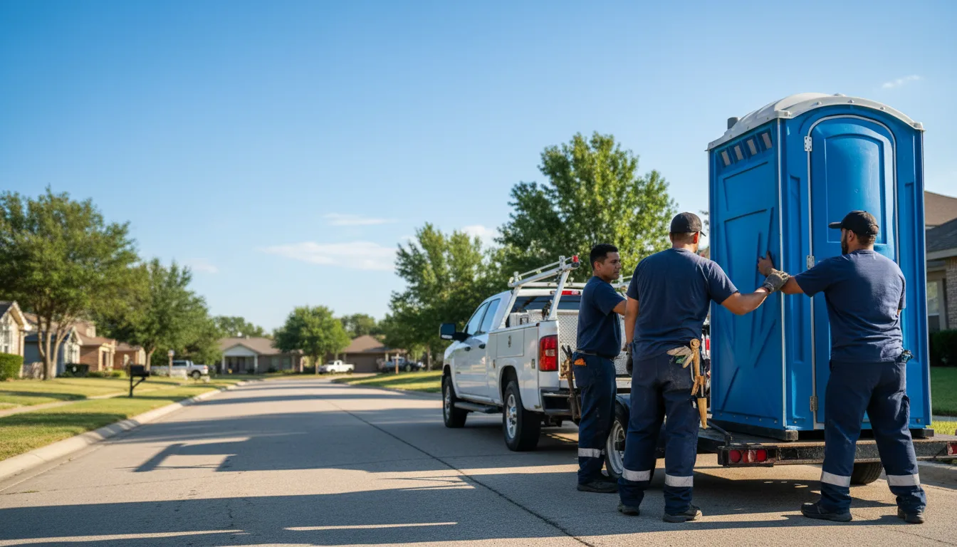 Portable Toilet Rental in Valliant, OK near me